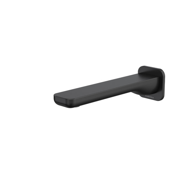 Caroma Luna II Basin/Bath Outlet 180mm Satin Black Lead Free