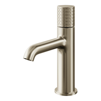 Argent Luxx Basin Mixer Brushed Nickel Lead Free