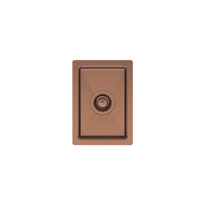 Fienza Hana 10L Single Kitchen Sink Brushed Copper