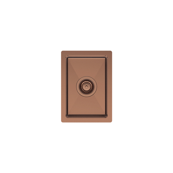 Fienza Hana 10L Single Kitchen Sink Brushed Copper