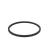 Caroma Liano II 400mm Round Basin Dress Ring Matte Black