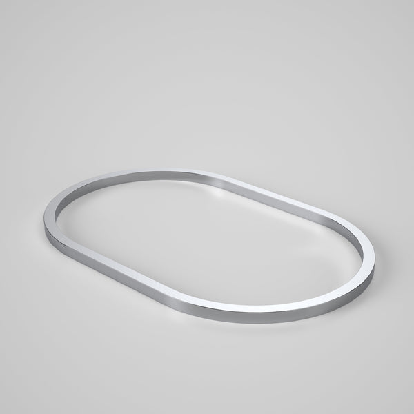 Caroma Liano II 530mm Pill Basin Dress Ring Chrome