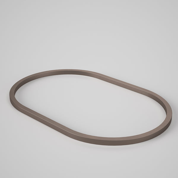 Caroma Liano II 600mm Pill Dress Ring Brushed Bronze