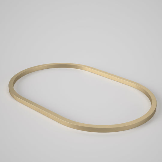 Liano II 600mm Pill Dress Ring Brushed Brass