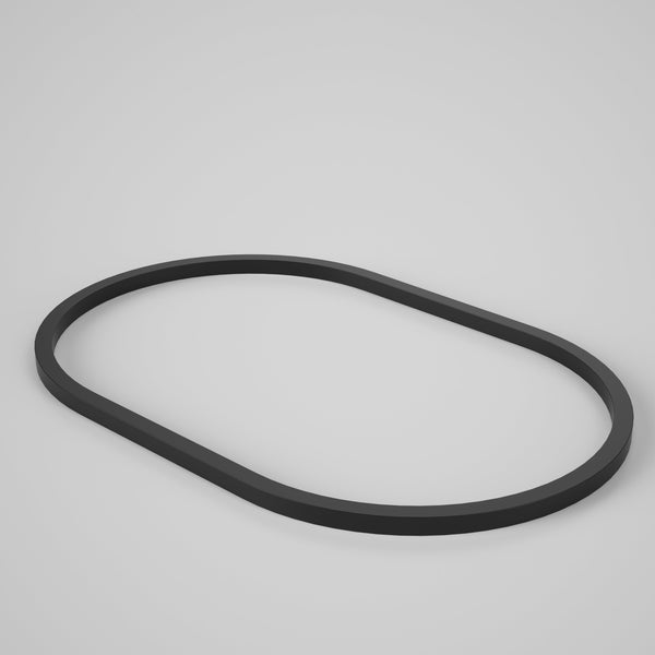 Caroma Liano II 600mm Pill Dress Ring Matte Black