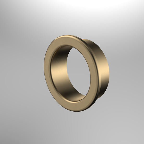 Caroma Overflow Dress Ring Brushed Brass