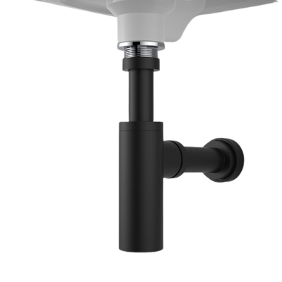 Caroma 40mm Bottle Trap Urbane II Matte Black