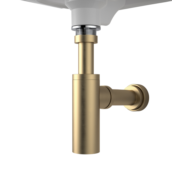 Caroma 40mm Bottle Trap Urbane II Brushed Brass
