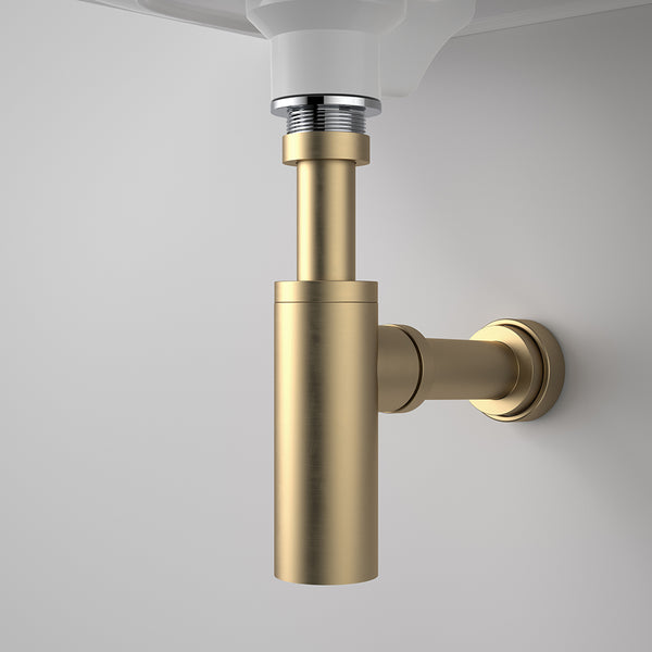 Caroma 40mm Bottle Trap Urbane II Brushed Brass