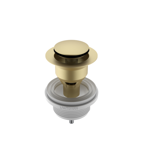 Caroma 40mm Pop-Up Plug & Waste Brushed Brass