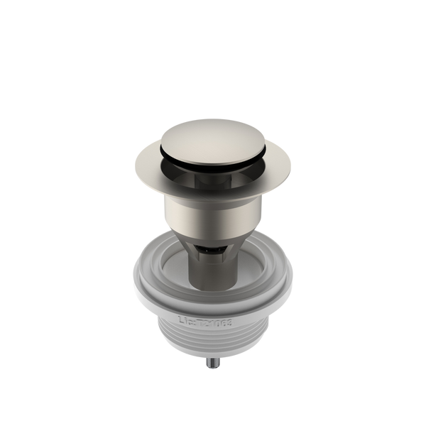 Caroma 40mm Pop-Up Plug & Waste Brushed Nickel