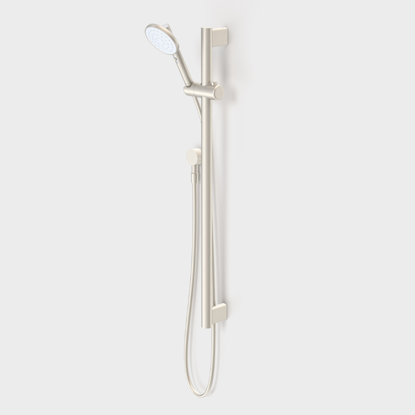 Caroma Opal Support VJet Shower with 900mm Rail Brushed Nickel