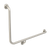 Caroma Care Support Grab Rail 90 Degree Angled 960x600 Right Hand Side Brushed Nickel