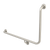 Caroma Care Support Grab Rail 90 Degree Angled 960x600 Left Hand Side Brushed Nickel
