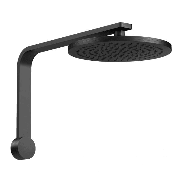 Phoenix NX Quil Shower Arm & Rose Matte Black