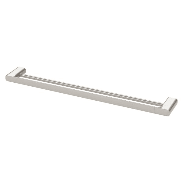 Phoenix Nuage Double Towel Rail 800mm Brushed Nickel