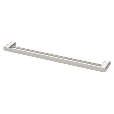 Phoenix Nuage Double Towel Rail 800mm  Brushed Nickel