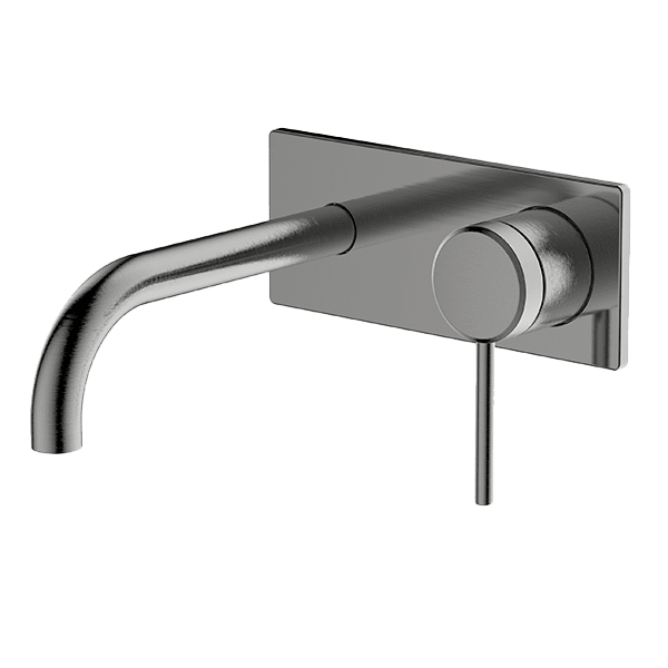 Gareth Ashton Poco Wall Basin Set 165mm Gunmetal