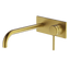 Abey Poco Wall Basin Set 220mm (Trim Kit Only) Brushed Brass