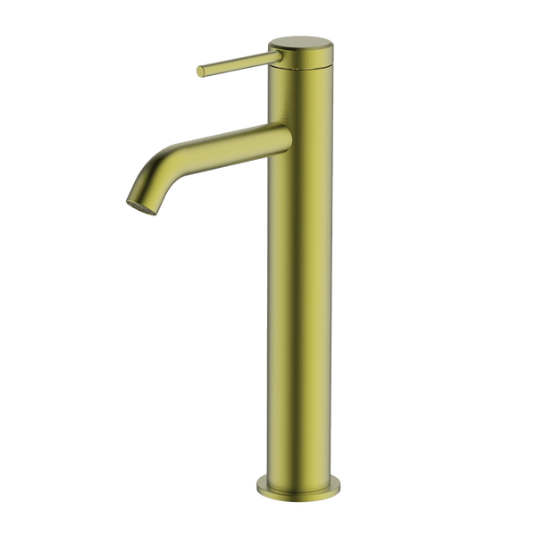 Gareth Ashton Poco Hi Basin Mixer Brushed Brass