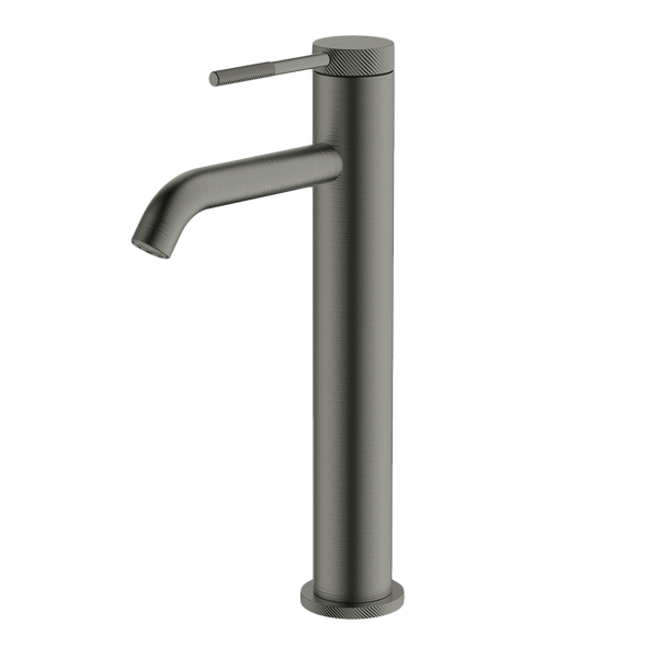 Gareth Ashton Poco Knurled High Basin Mixer Gunmetal