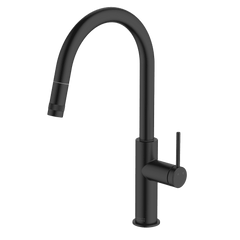 Gareth Ashton Poco Pull Out Kitchen Mixer Black Lead Free