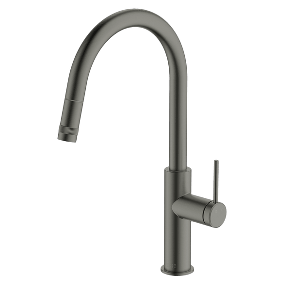 Gareth Ashton Poco Pull Out Kitchen Mixer Gunmetal