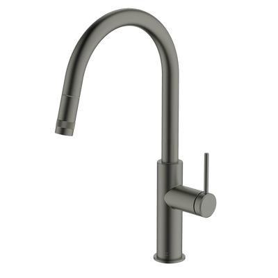 Gareth Ashton Poco Pull Out Kitchen Mixer Gunmetal Lead Free