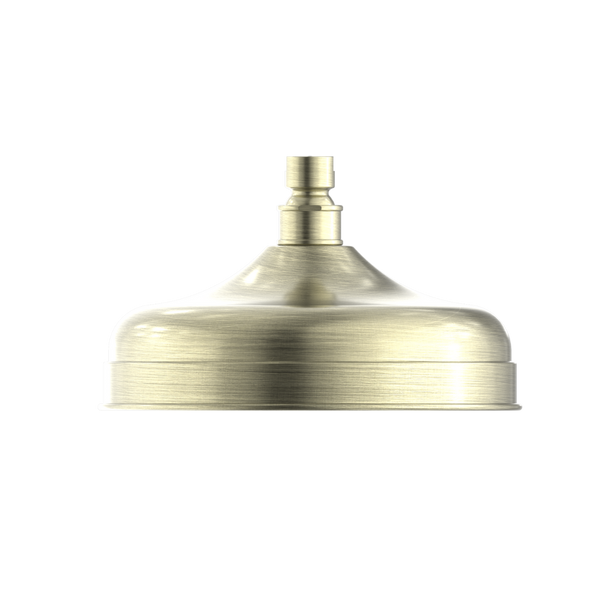 Nero York Shower Head 200mm Aged Brass