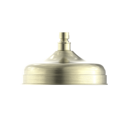 York Shower Head 200mm Aged Brass