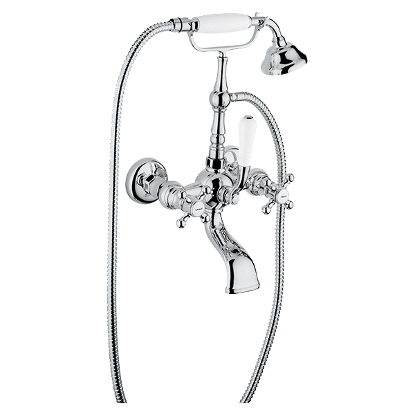 Armando Vicario Provincial Wall Mounted Bath Filler Chrome