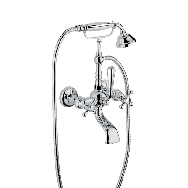 Armando Vicario Provincial Wall Mounted Bath Filler Chrome