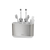 EasyStore Steel Large Toothbrush Holder