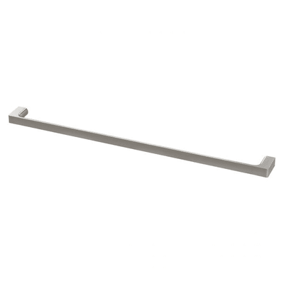 Phoenix Gloss Single Towel Rail 800mm Brushed Nickel