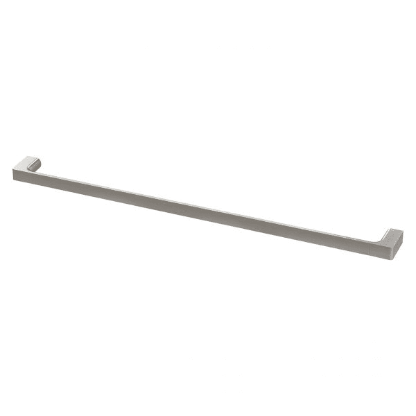 Phoenix Gloss Single Towel Rail 800mm Brushed Nickel