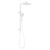 Nuage Twin Shower Matte White