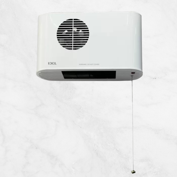 IXL Winflow Deluxe Wall Mounted Bathroom Fan Heater 2400W