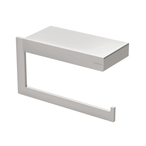 Lexi MKII Toilet Roll Holder Brushed Nickel