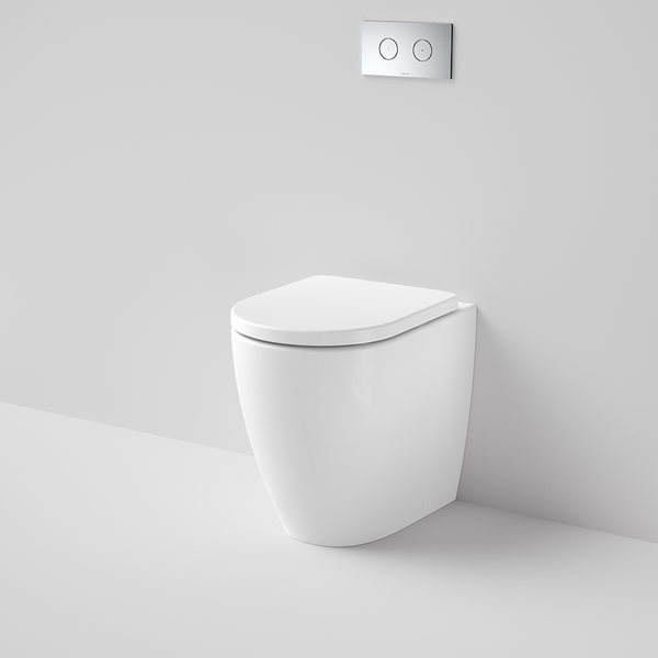 Caroma Urbane II CleanFlush Compact Invisi Series II Wall Faced Toilet Suite