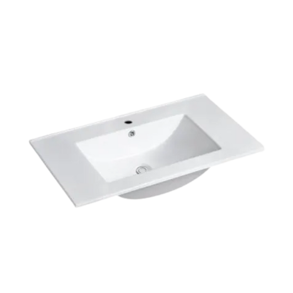 Otti Byron Fluted 750mm Woodland Oak Wall Hung Vanity