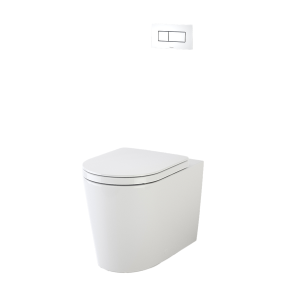 Caroma Liano Cleanflush Invisi Series II Wall Faced Toilet Suite