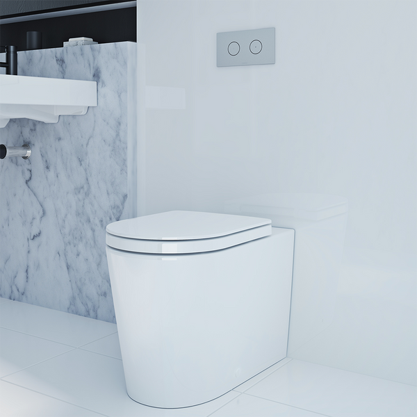 Caroma Liano Cleanflush Invisi Series II Wall Faced Toilet Suite