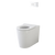 Caroma Liano Cleanflush Invisi Series II Easy Height Wall Faced Suite with Liano Care Single Flap Seat White (with GermGard)