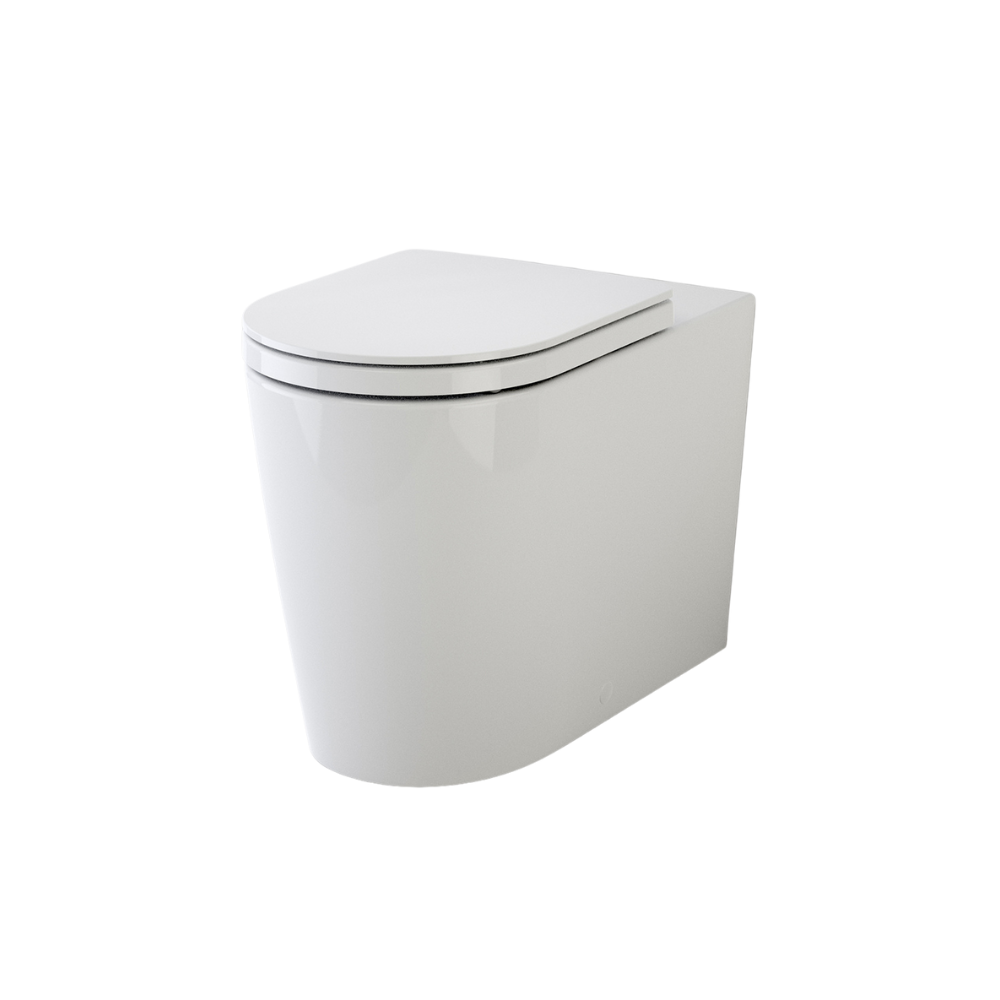 Caroma Cleanflush® Liano Invisi Series II® Easy Height toilet suites offer the modern designer a signature architectural, contemporary style and seamless functionality. Ideal for both residential and commercial bathrooms, this low maintenance design features an Easy Height pan providing extra comfort for those with amb