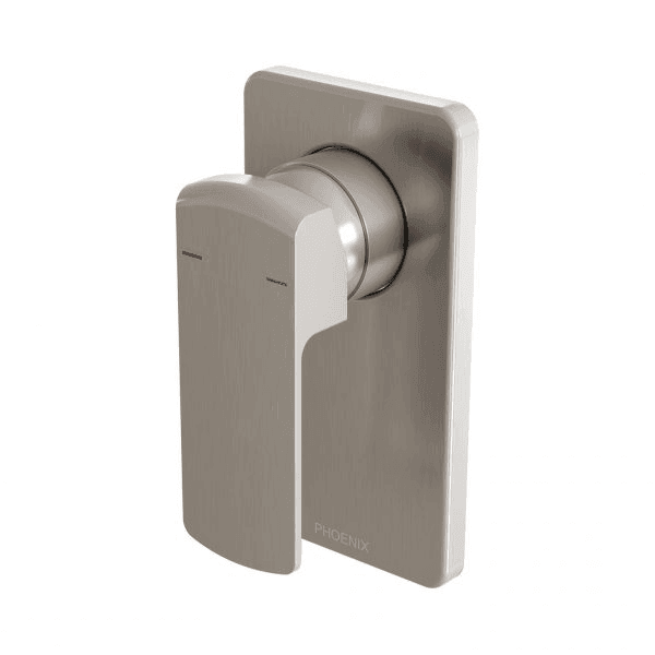 Phoenix Teva Shower / Wall Mixer (Trim Kit Only) Brushed Nickel