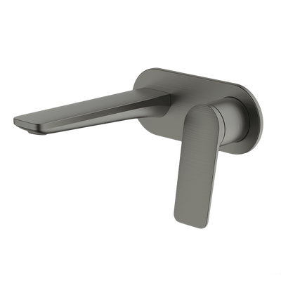 Gareth Ashton Vela Wall Set With 165mm Wall Spout Gunmetal