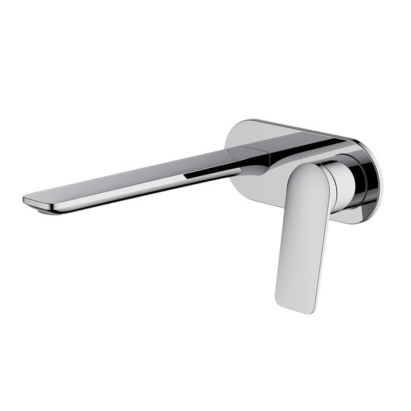 Gareth Ashton Vela Wall Set With 220mm Wall Spout Chrome
