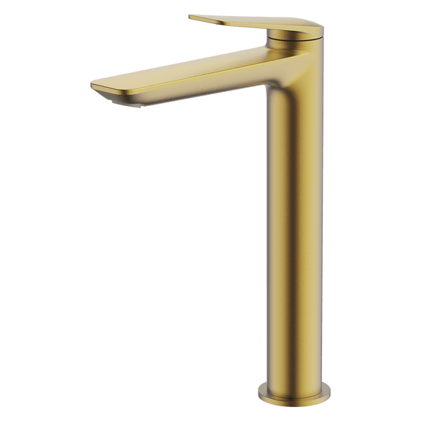 Gareth Ashton Vela High Basin Mixer Brushed Brass
