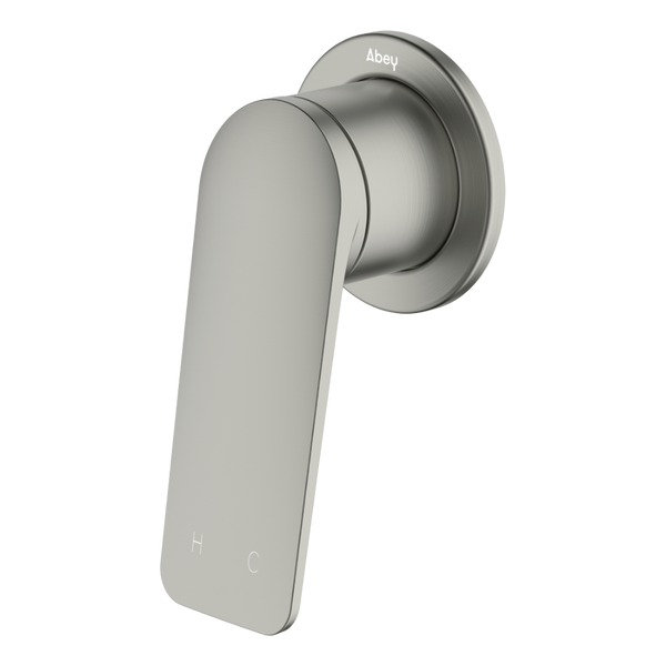 Abey Vela Shower Mixer (Trim Kit Only) Brushed Nickel Lead Free