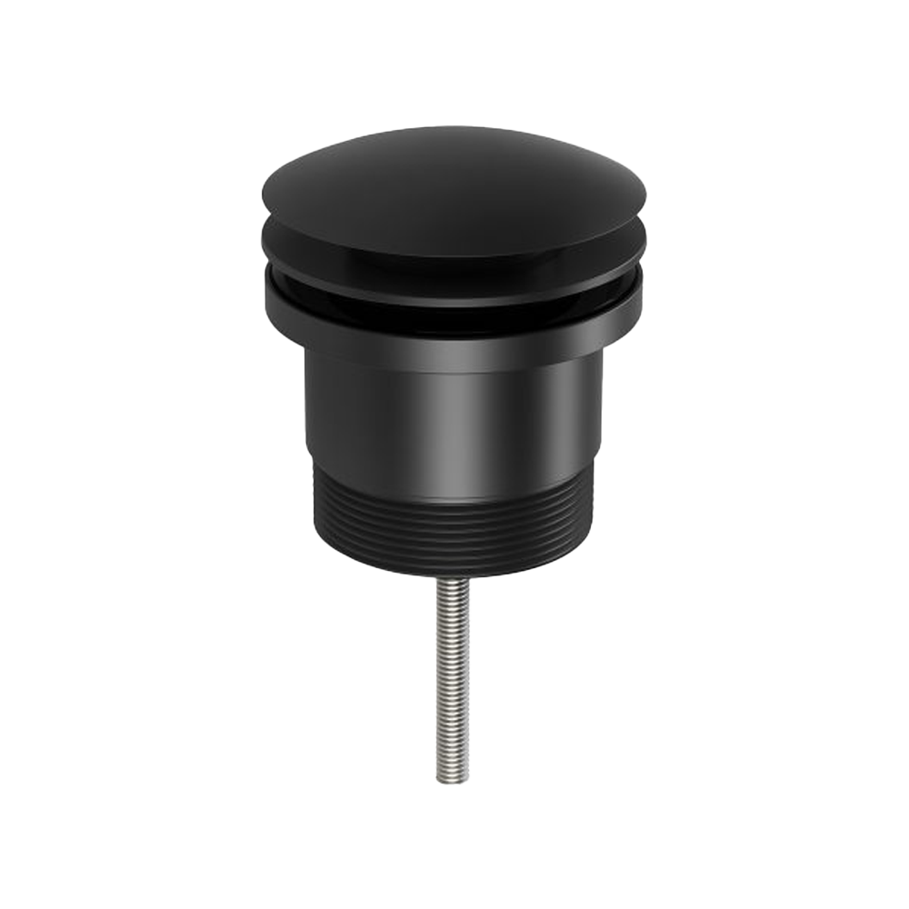 40mm Dome Pop Up Universal Waste Matte Black